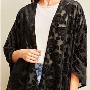 Velvet kimono